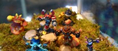 Activision Reveals Innovative Skylanders SWAP Force at Toy Fair Event at NASDAQ MarketSite in New York City.