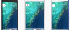 Google Pixel smartphone is available in three very distinct colors.