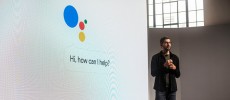 Pichai Sundararajan, known as Sundar Pichai, CEO of Google Inc. speaks during an event to introduce Google Pixel phone and other Google products in San Francisco, California. 