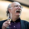 Princeton University professor F. Duncan Haldane, who was awarded the 2016 Nobel Prize in Physics, laughs during a toast in his honor in Princeton, New Jersey.