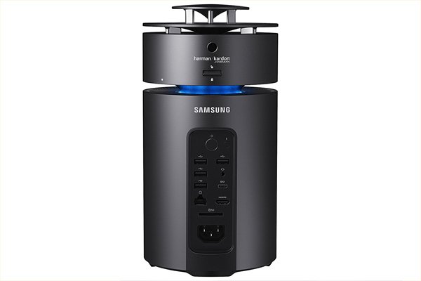 The Samsung ArtPC Pulse is 11-inches tall and has a 360-degree speaker from Harmon Kardon.