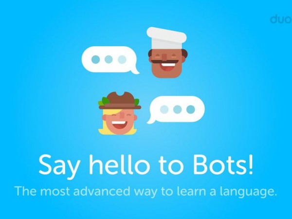 Duolingo has introduced chatbots to its app.