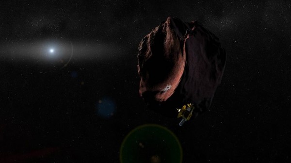 Data from the Hubble Space Telescope suggests that 2014 MU69 has a reddish hue, even redder than Pluto. 