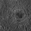 Orientale basin is about 580 miles (930 kilometers) wide and has three distinct rings, which form a bullseye-like pattern. This view is a mosaic of images from NASA's Lunar Reconnaissance Orbiter. 