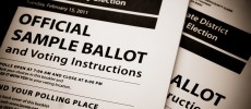 Researchers say ballot design can affect the behavior of voters. (Flickr)