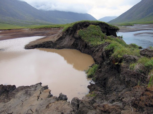 Melting permafrostS may release potentially fatal microorganisms. (Flickr)