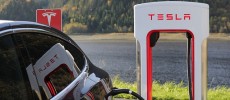  Tesla supercharging stations are generally situated along highways. (Pixabay)