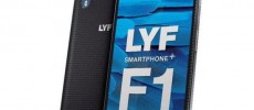 The LYF F1 Plus is available in black color. (YouTube)