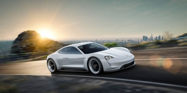 The Porsche Mission E is an electric sports car. (Facebook)