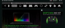 Razer's all kinds of gaming accessories, mouse, and keyboards are all included in the sale except its systems such as Razer Blade Stealth Ultrabook.