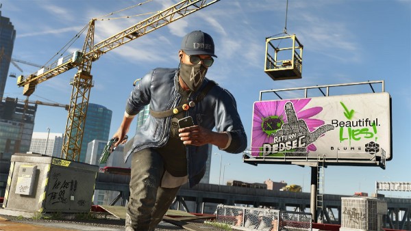 Marcus Holloway is the new lead hacker in the "Watch Dogs 2" game. (Ubisoft)