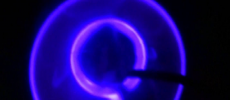 This is plasma in magnetic field. (YouTube)